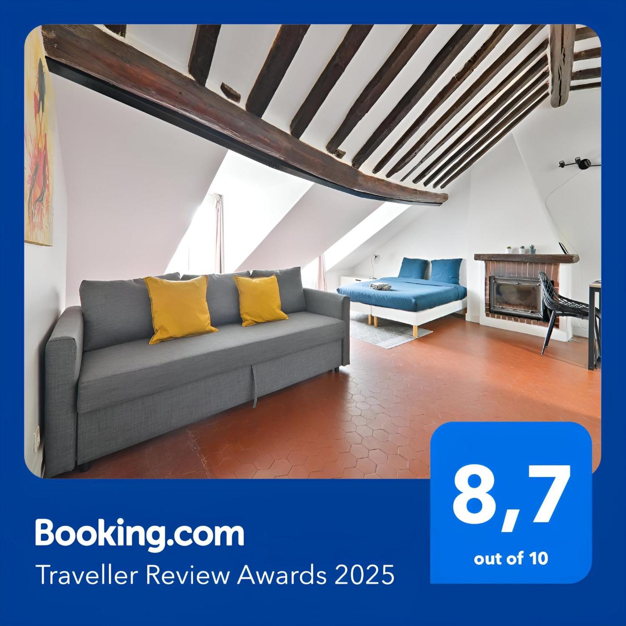 Studio Appartement Quartier Saint-Michel Notre-Dame 2 Free Netflix Παρίσι Εξωτερικό φωτογραφία